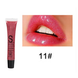 Glitter Liquid Lipstick Long Lasting Waterproof Moisturizing Candy Color Lip Gloss