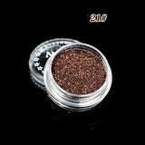 2019 Shiny Eye Shadow 24color Multicolor Matte Makeup Loose Powder Flexible Long-lasting Glitter Eye Shadow Pearl Powder TSLM2