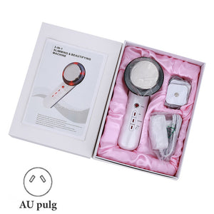 3 in 1 EMS Infrared Ultrasonic Body Massager Device Ultrasound Slimming Fat Burner Cavitation Face Lifting Tool Beauty Machine