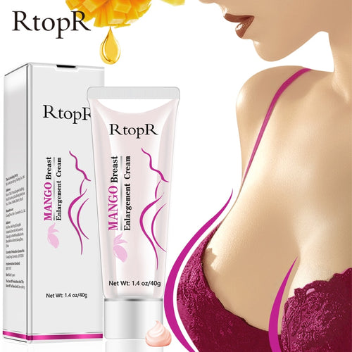 RtopR Breast Enlargement Cream Mango Increase Bust Effective Ful Elasticity Enhancer Growth Firming Lifting Breast Body Cream