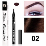 1 PC Microblading Tattoo Eyebrow Pencil Waterproof Fork Tip Eyebrow Liquid Eyebrow Pen Shades Eye Pencil Charm Makeup Cosmetics