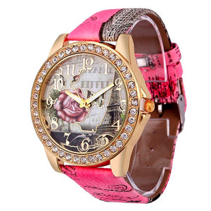 New Women Luxury Leather Geneva Neutral Watches man Watch Cheap Lady Girls Wristwatches Gift Hours Geneva relojes mujer clock
