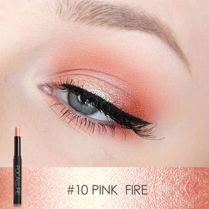 FOCALLURE 12 Colors Eyeshadow Sticker Cosmetics Eye Shadow Pencil Highlighter Shimmer Eyes Makeup Eye Shadow Eye Liner